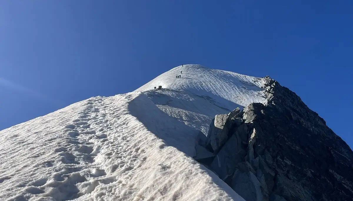 Aufstieg zum Piz Palü (Hauptgipfel) | © W. Schwarz