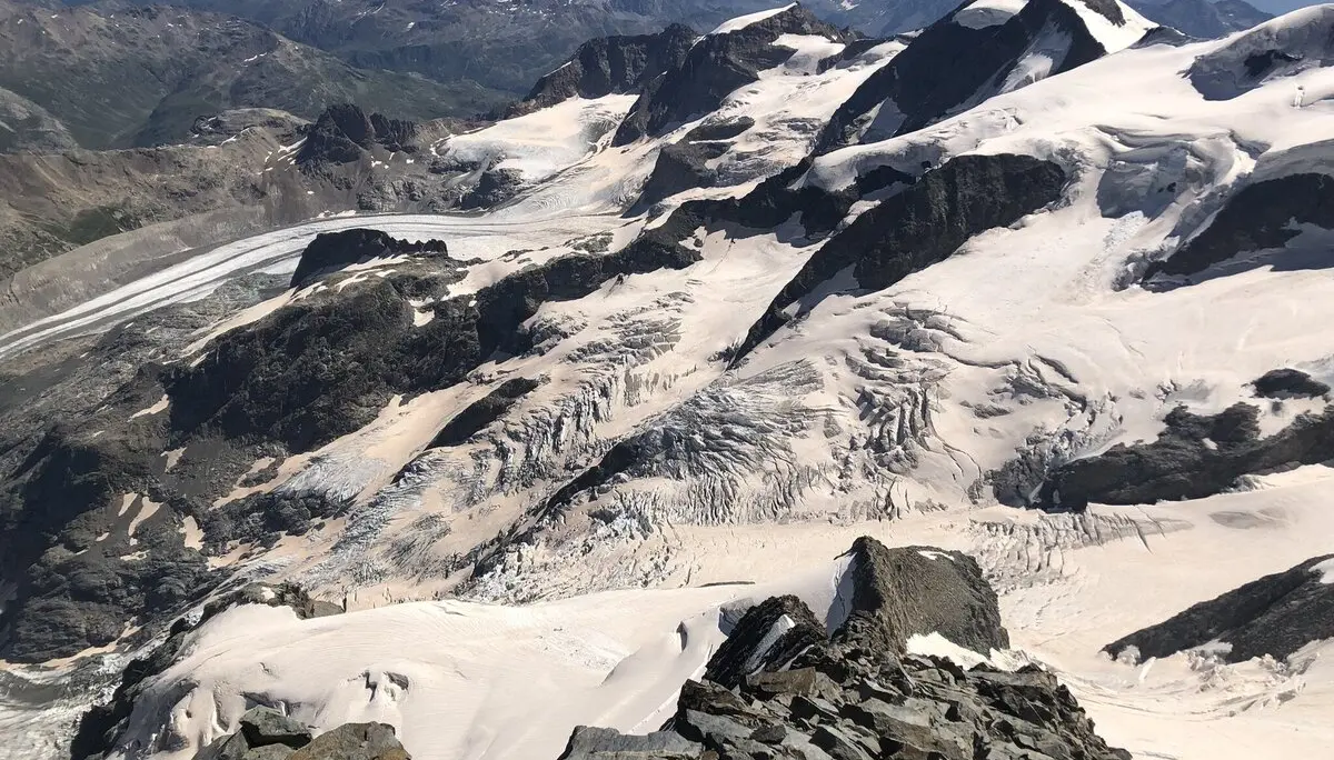 Ausblick vom Piz Bernina | © W. Schwarz