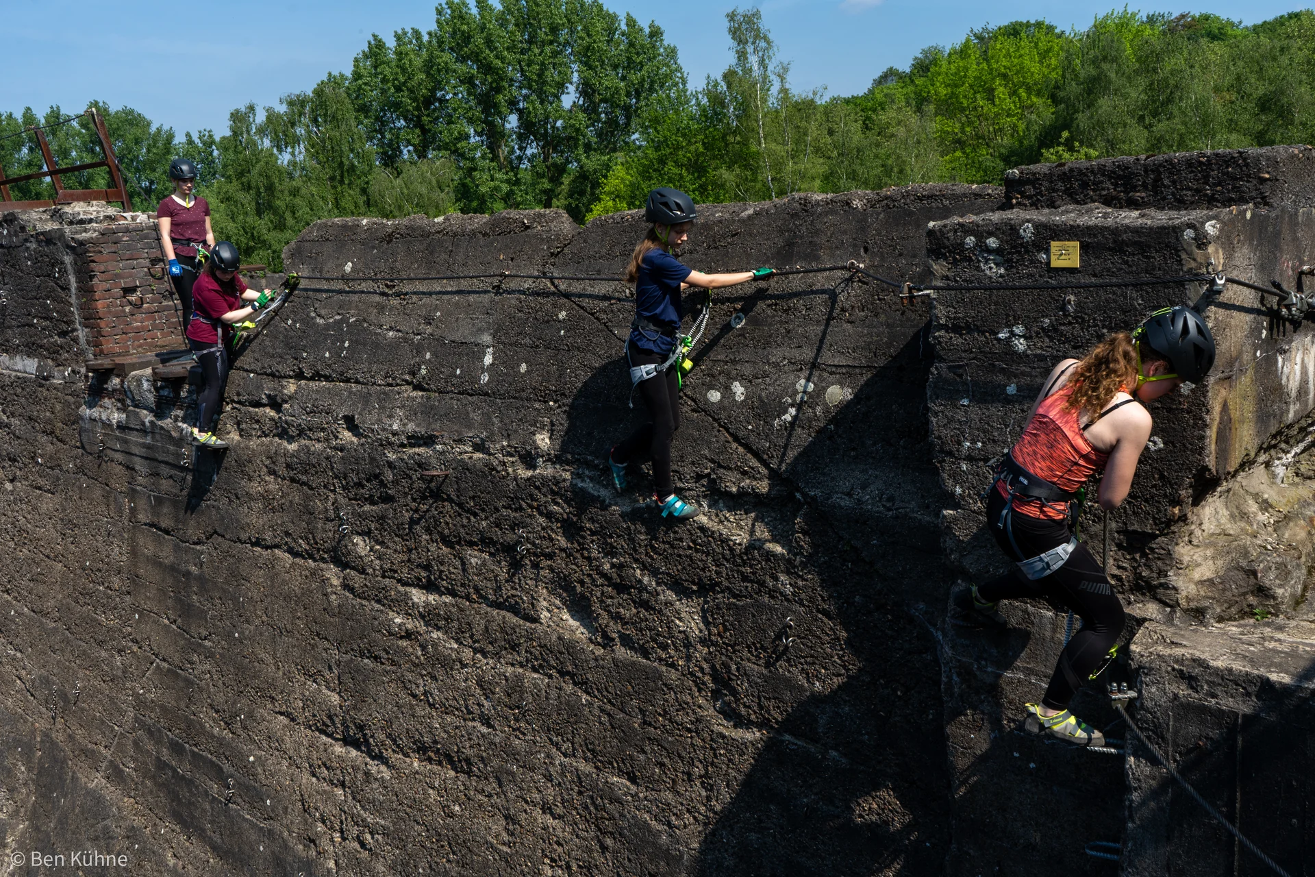 Duisburg-2024-Klettersteig | © Ben Kühne