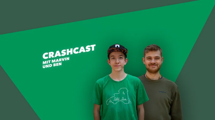 Banner CRASHCAST | © JDAV Solingen