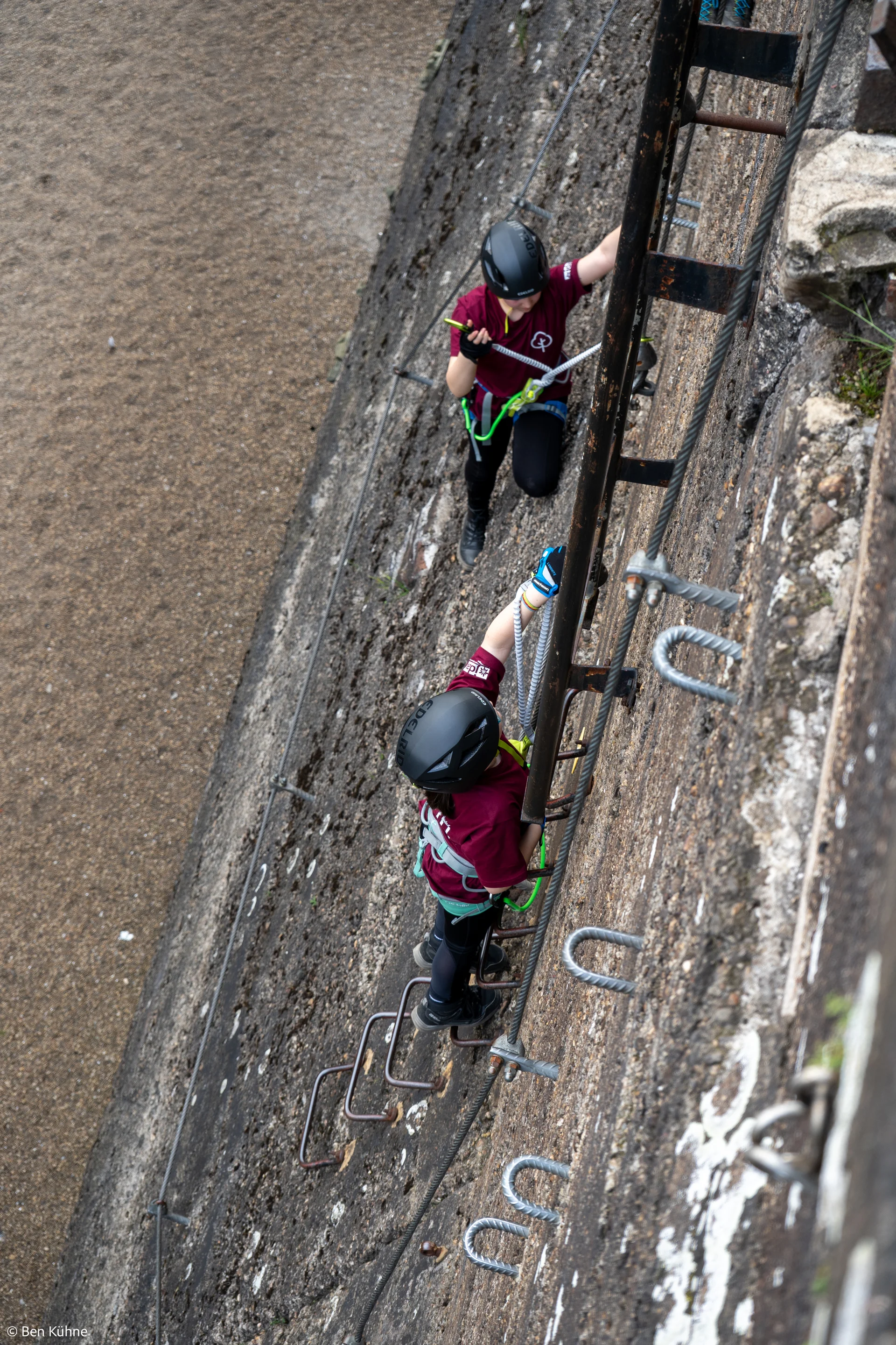 Klettersteig Leonie | © Ben Kühne