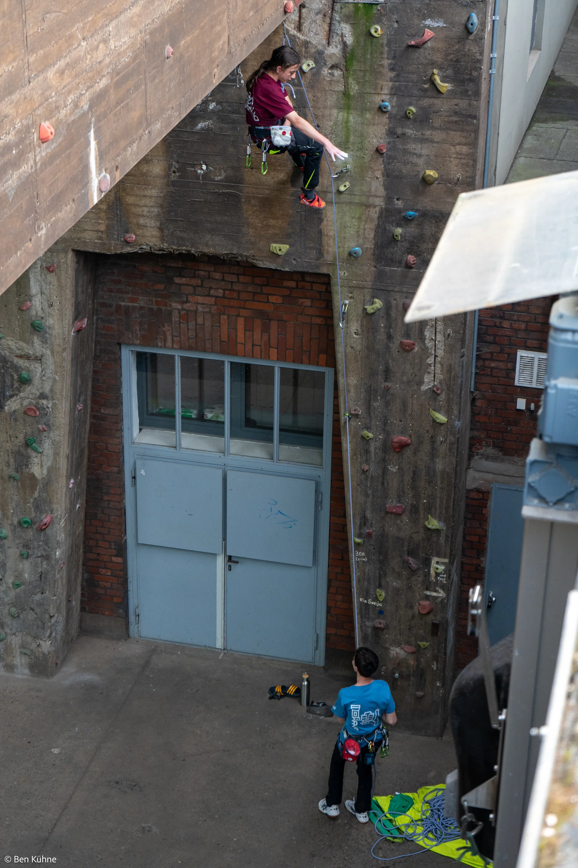 Bjarne Levin klettern | © Ben Kühne