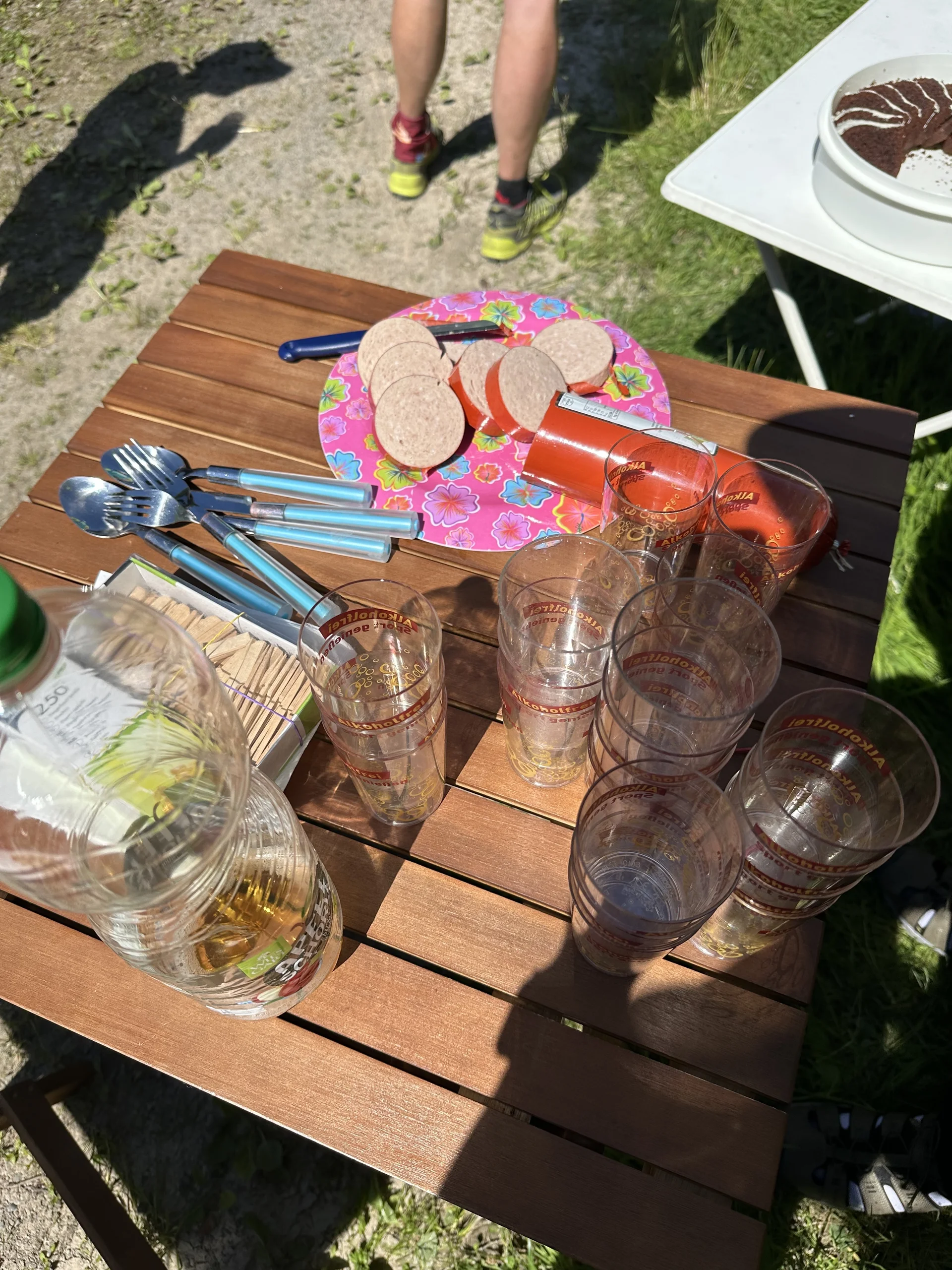 Essen Verpflegungspunkt Klingenpfad 3 | © Ben Kühne