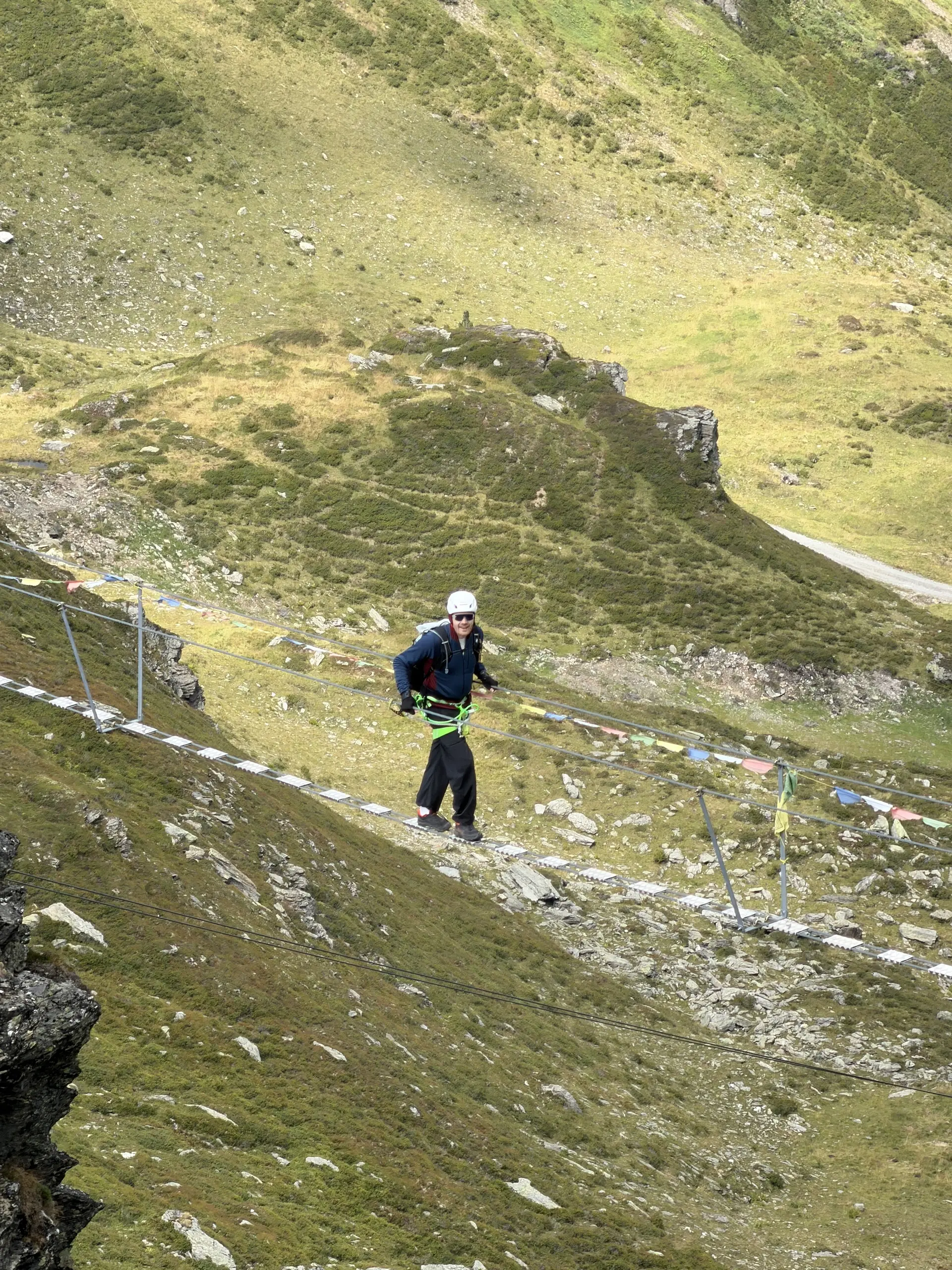Marvin Brücke Klettersteig | © Ben Kühne