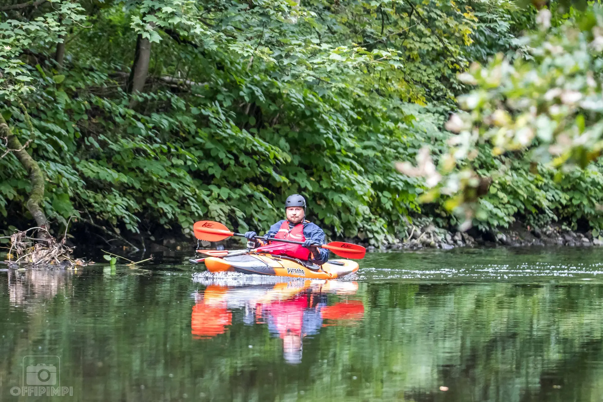 Kajak auf Wupper | © Christian Offermann