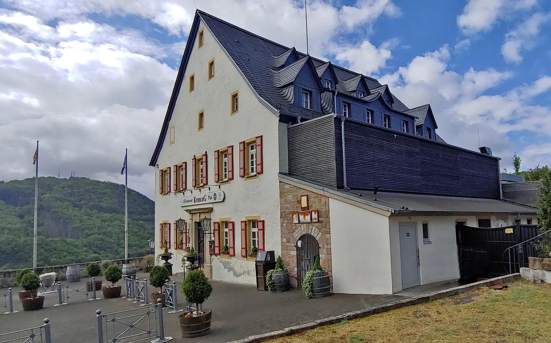 Drei Burgen-Weg, Burgschänke, Kirn, Hunsrück | © Uwe Drath