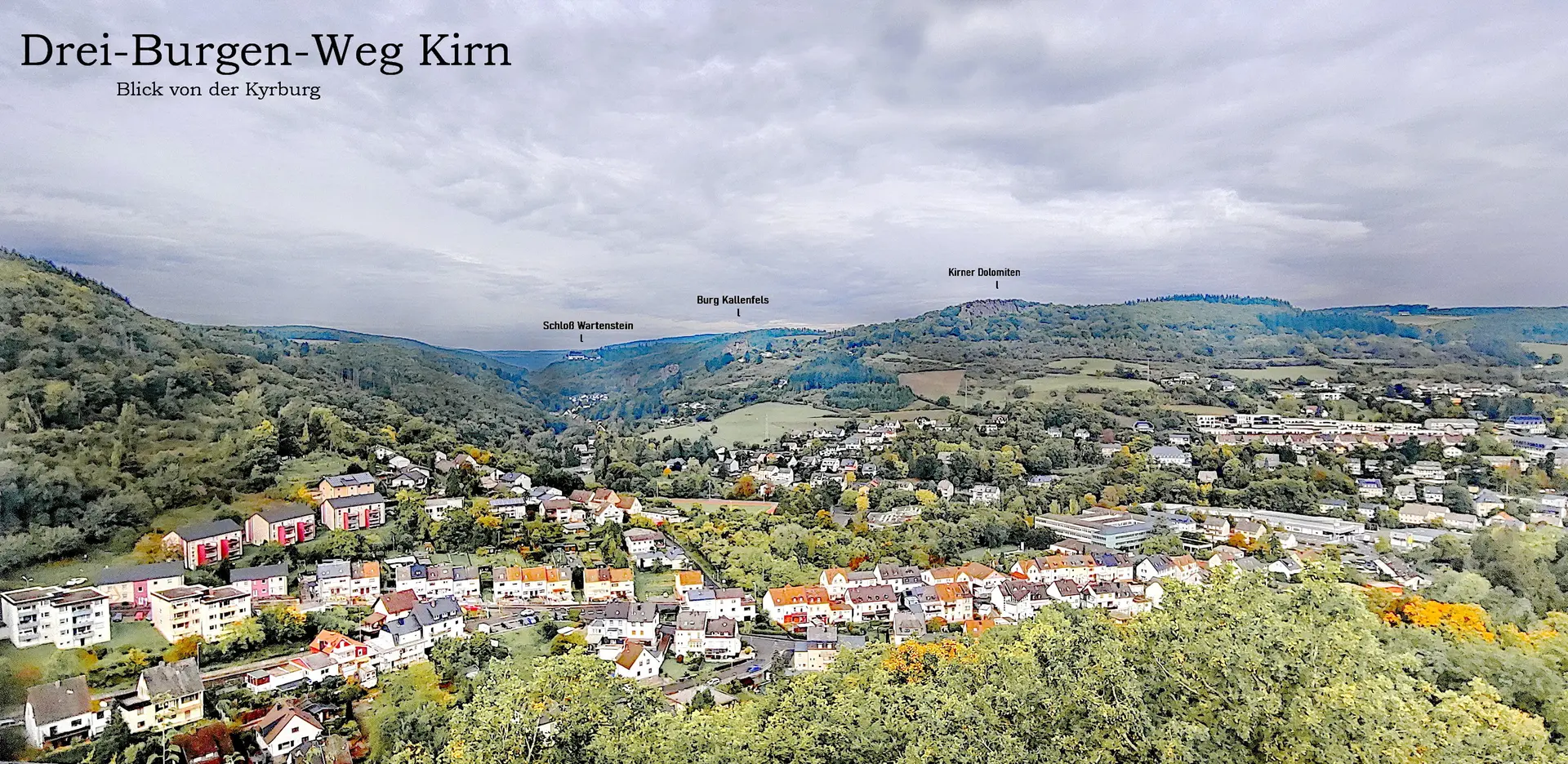 Drei Burgen-Weg, Kirn, Hunsrück | © Uwe Drath