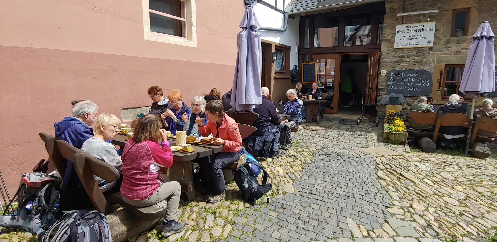 Mittelalterpfad, Zehntscheune, Herrstein, Saar-Hunrück-Traumschleife | © Uwe Drath