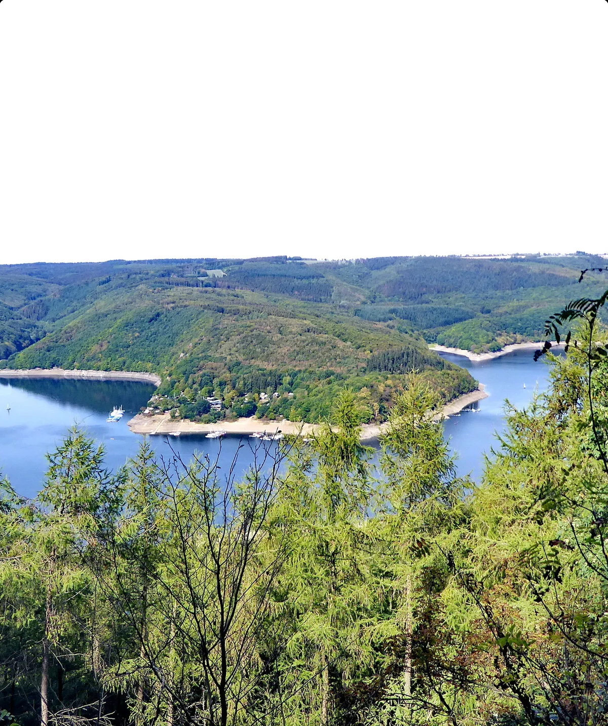 Rurstausee, Punkt_ Schöne Aussicht | © Uwe Drath