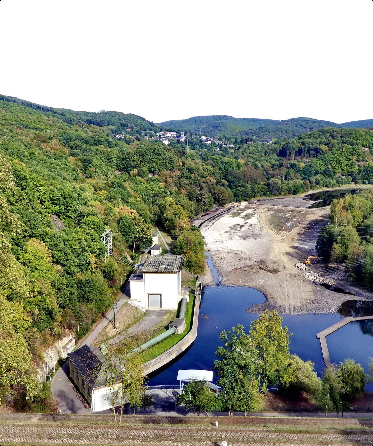 Rurstausee_Staumauer Schwammenauel, Rurtal | © Uwe Drath