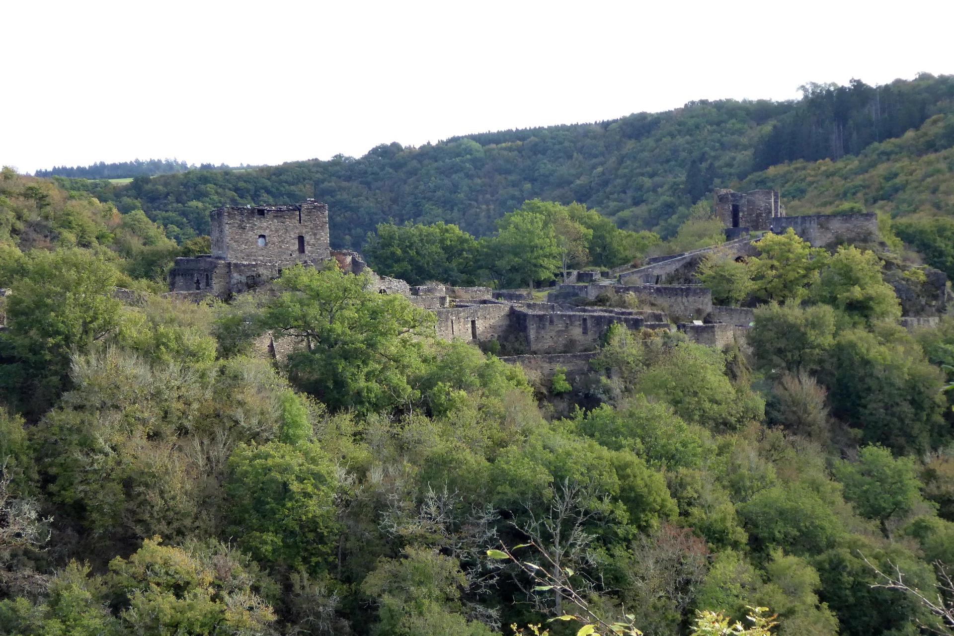 Schmidtburg, Hahnenbach Vitaltour, Hunsrück | © Uwe Drath