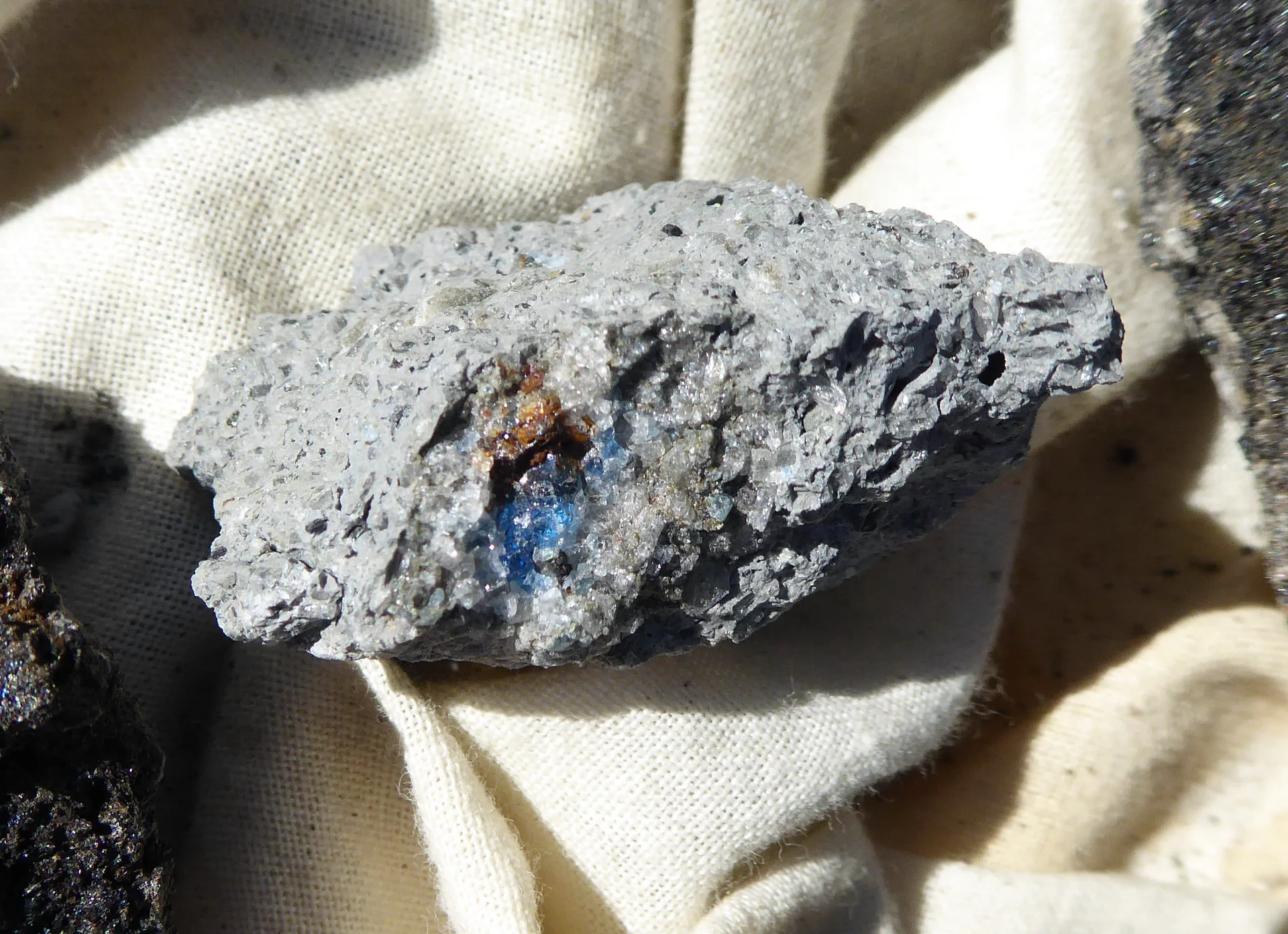 Haüyin Diamant, Vulkaneifel, Fund Uwe | © Uwe Drath