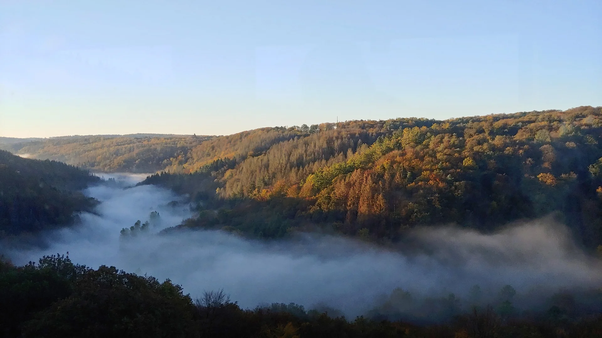Müngstener Brücke, Überfahrt im Herbst | © Uwe Drath