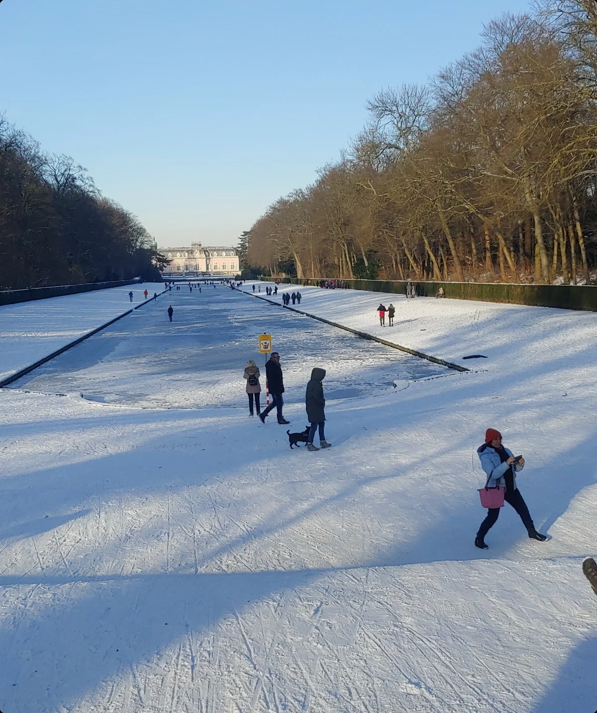 Schloßpark Benrath, Winter 2024 | © Uwe Drath