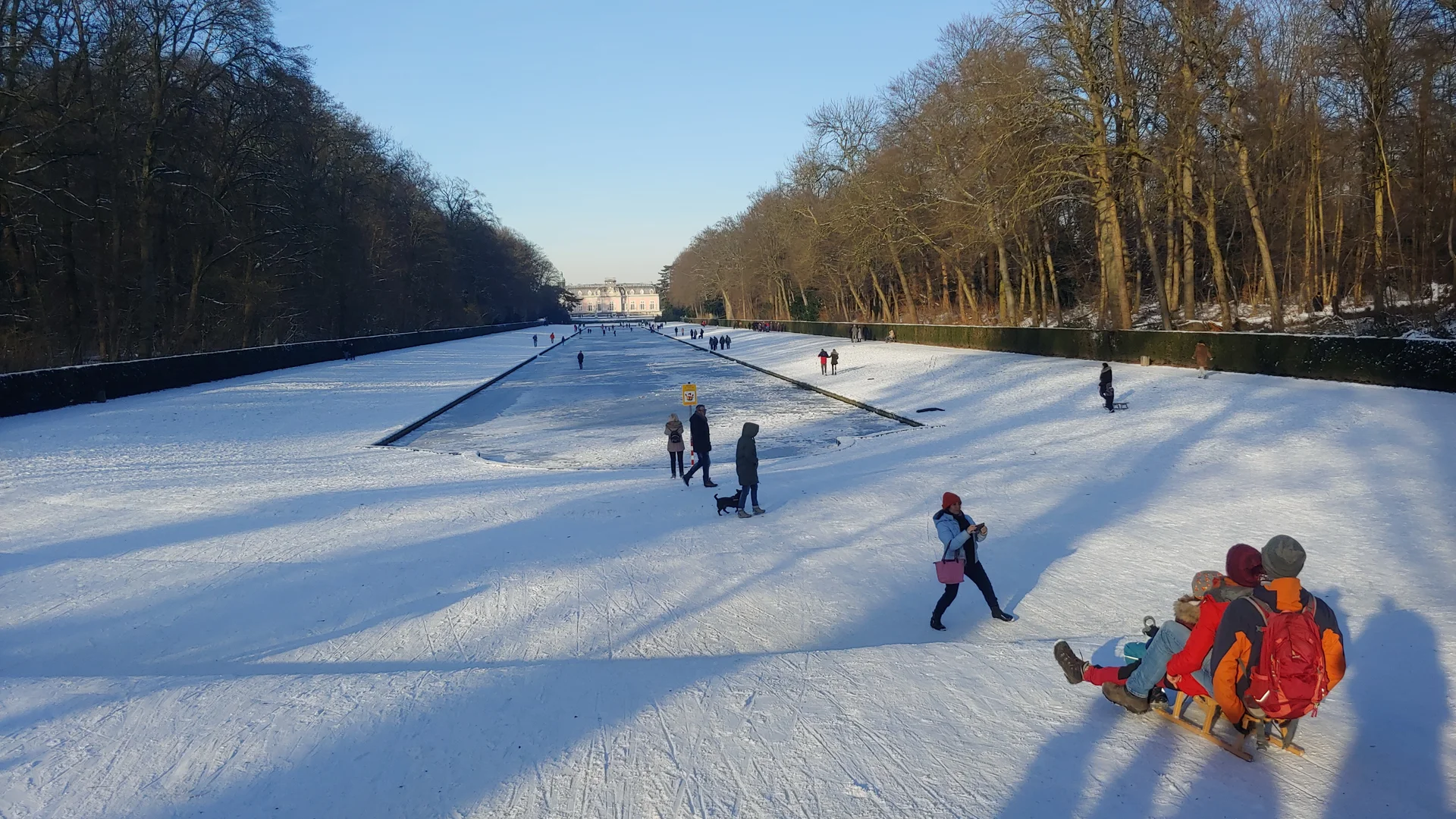 Schloßpark Benrath, Winter 2024 | © Uwe Drath