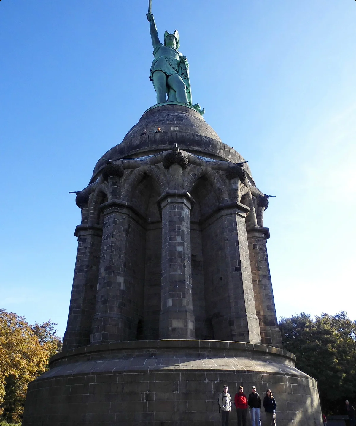 Hermannsdenkmal, Hermannsweg, Teutoburger Wald | © Uwe Drath