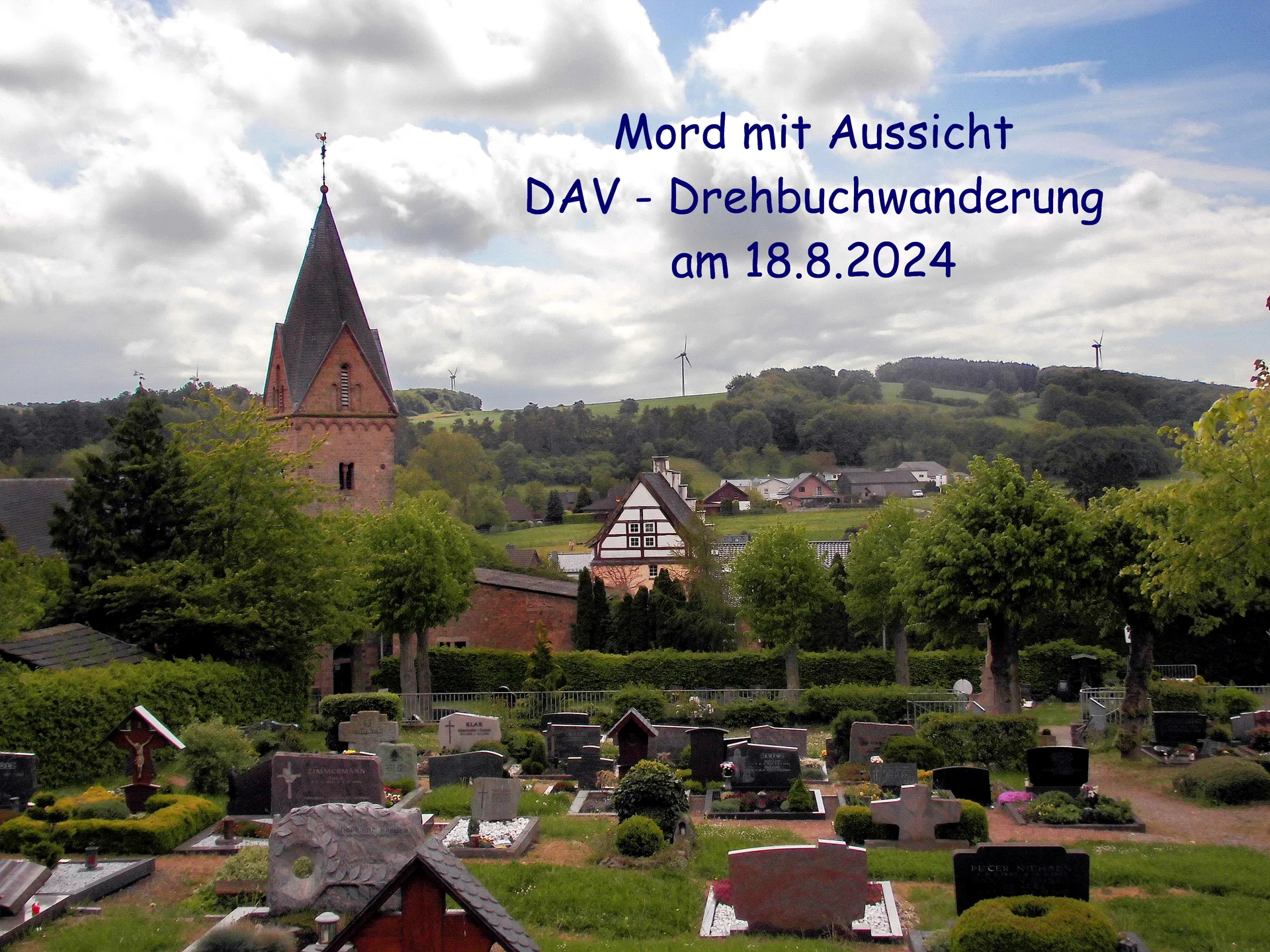 Mord mit Aussicht, DAV-Rund um Hengasch | © Uwe Drath
